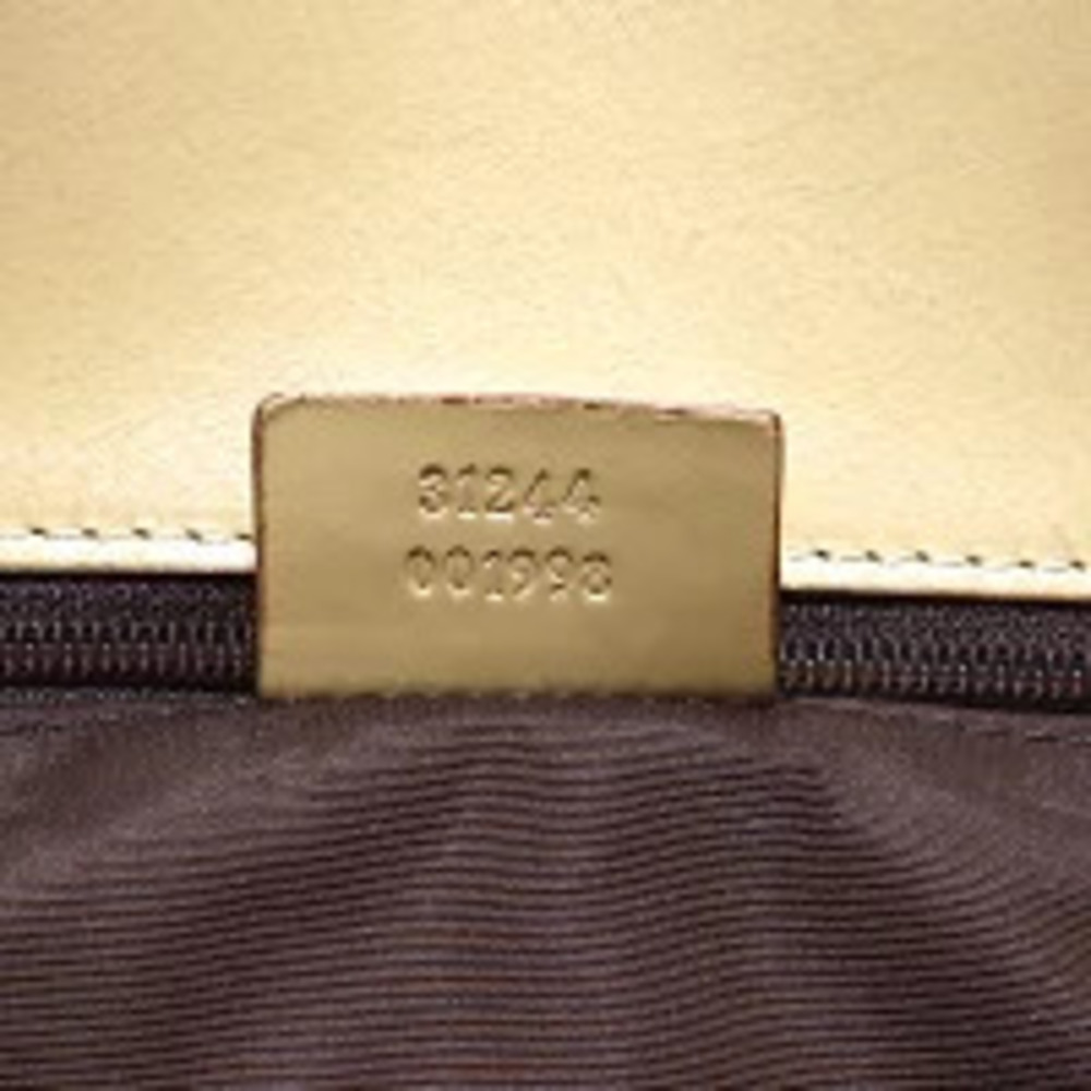 Gucci GG Canvas Handbag Brown - Picture 10 of 13